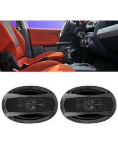 100Miles Car Speaker 3-Way Speaker 48W/800W Speaker 6x9" Coaxial Flush Mount Music Speaker 2 Pcs Set - 100 Miles  - Image 5
