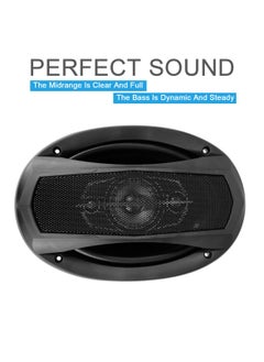 100Miles Car Speaker 3-Way Speaker 48W/800W Speaker 6x9" Coaxial Flush Mount Music Speaker 2 Pcs Set - 100 Miles  - Image 4