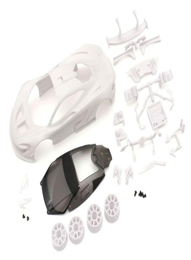 Kyosho (MZN190 McLaren P1 GTR White Body Set (w/Wheel) - Image 1