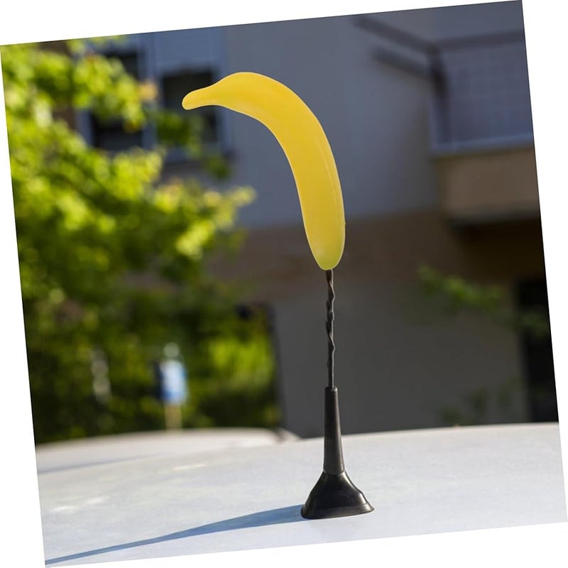 Yellow Car Antenna Topper Decorative Roof Ornament Fake Fruit Automotive Accessory - Image 5