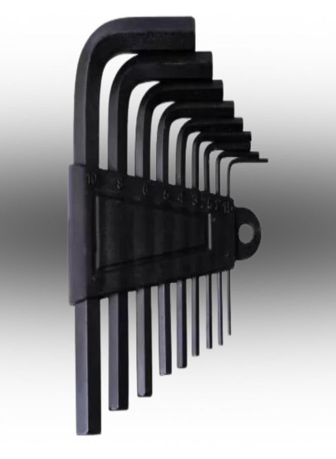TOOLBUX 9 Pcs L-Shape Allen Wrench Set – Hex Key Repair Tools for Automotive, Furniture Assembly & DIY Tasks - Image 3