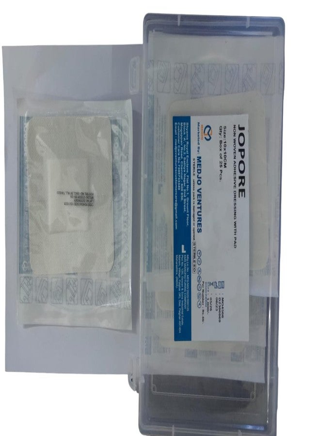 JOMED JOPORE NON WOVEN ADHESIVE DRESSING WITH PAD SIZE : 10 X 10 CM BOX OF 25 PCS - Image 5