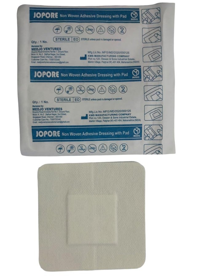 JOMED JOPORE NON WOVEN ADHESIVE DRESSING WITH PAD SIZE : 10 X 10 CM BOX OF 25 PCS - Image 2