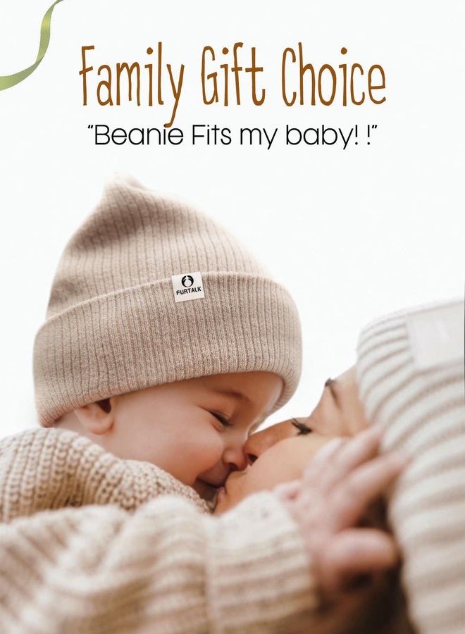 FURTALK 3 Pack Toddler Beanie Baby Boys Girls Winter Hat Kids Warm Knit Caps - Image 3
