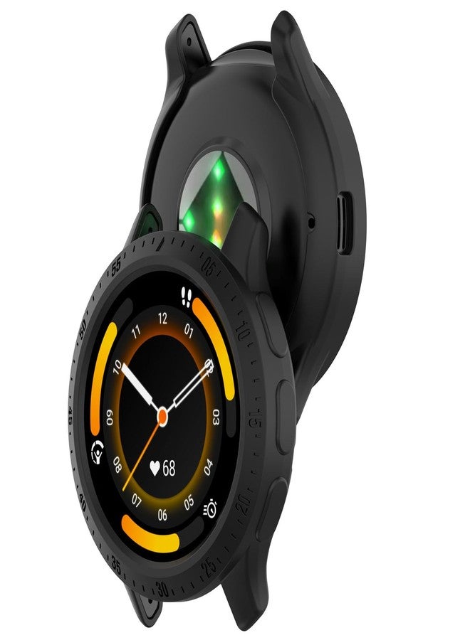 AWADUO Compatible with Garmin Venu3s TPU Protective Case Cover, Smartwatch Protective Case Cover Shell Soft and Durable Watch Accessories(Black) - Image 5
