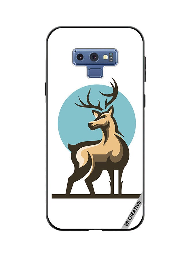VR CREATIVE Protective Case Cover For Samsung Galaxy Note 9 Deer Design Multicolour - Image 1