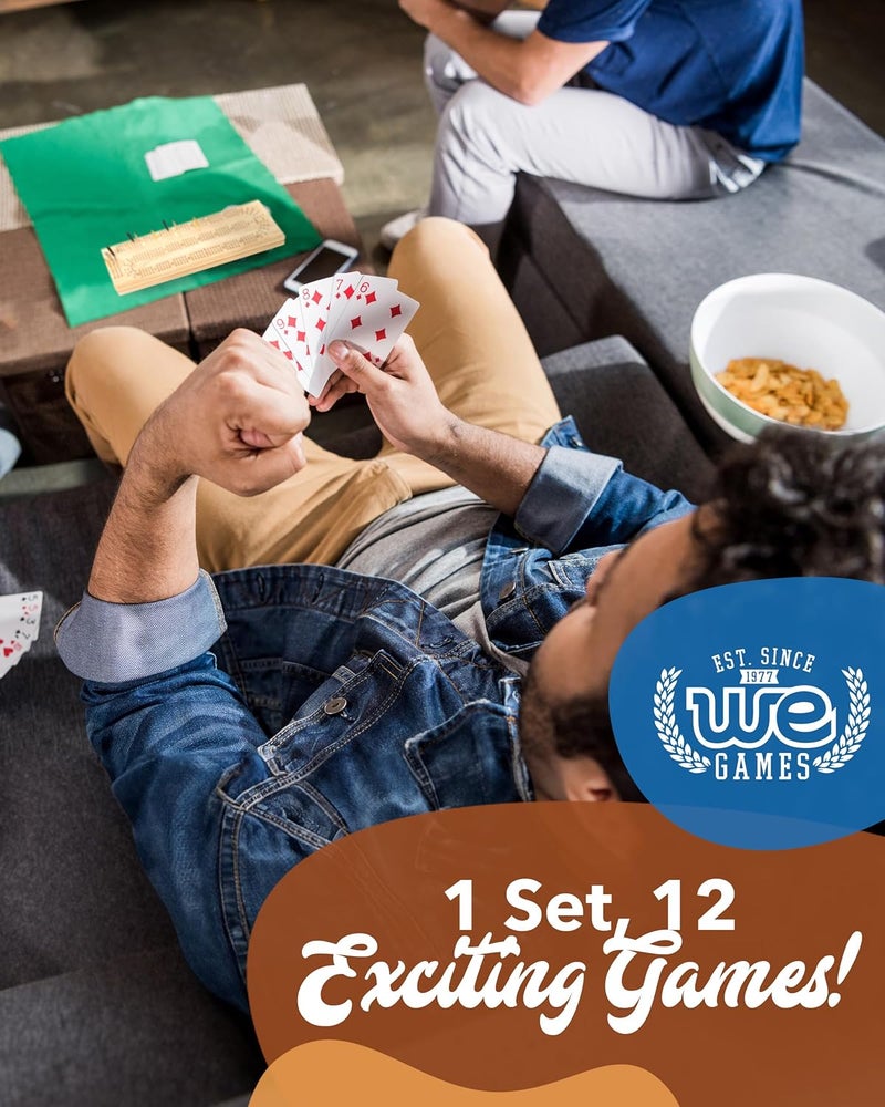 WE Games Cribbage and More Travel Game Pack - 12 Games in 1 - Image 3