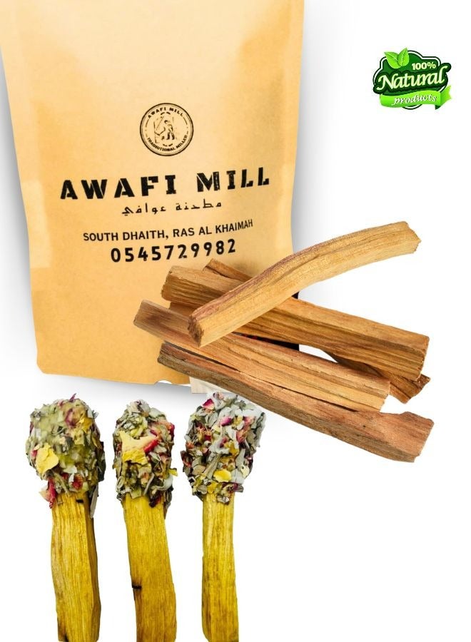 Awafi Mill Palo Santo Smudge Pops | Thoughtful Gift Ideas and Complete Smudge Kit - Image 1
