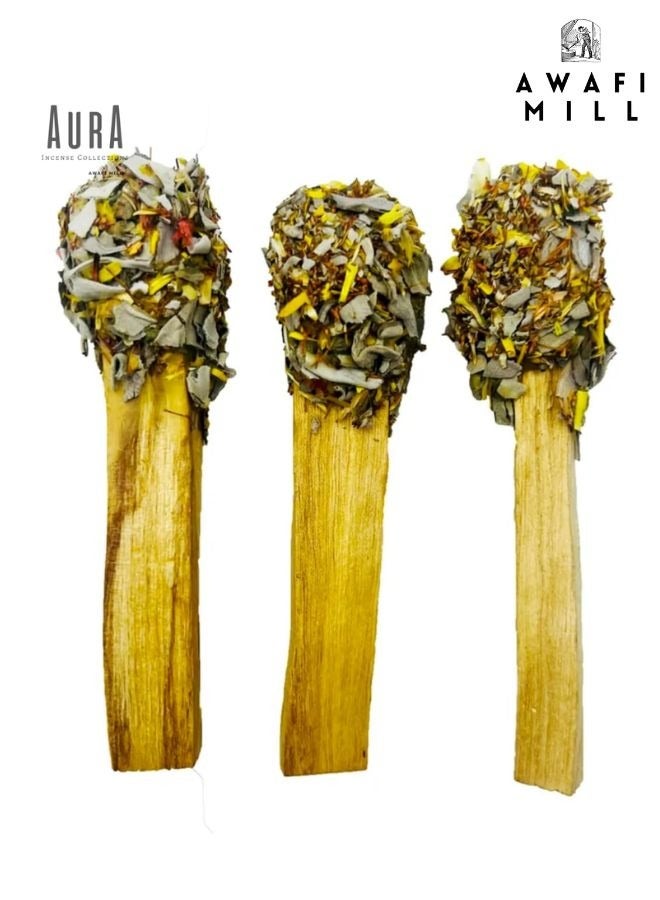 Awafi Mill Palo Santo Smudge Pops | Thoughtful Gift Ideas and Complete Smudge Kit - Image 4