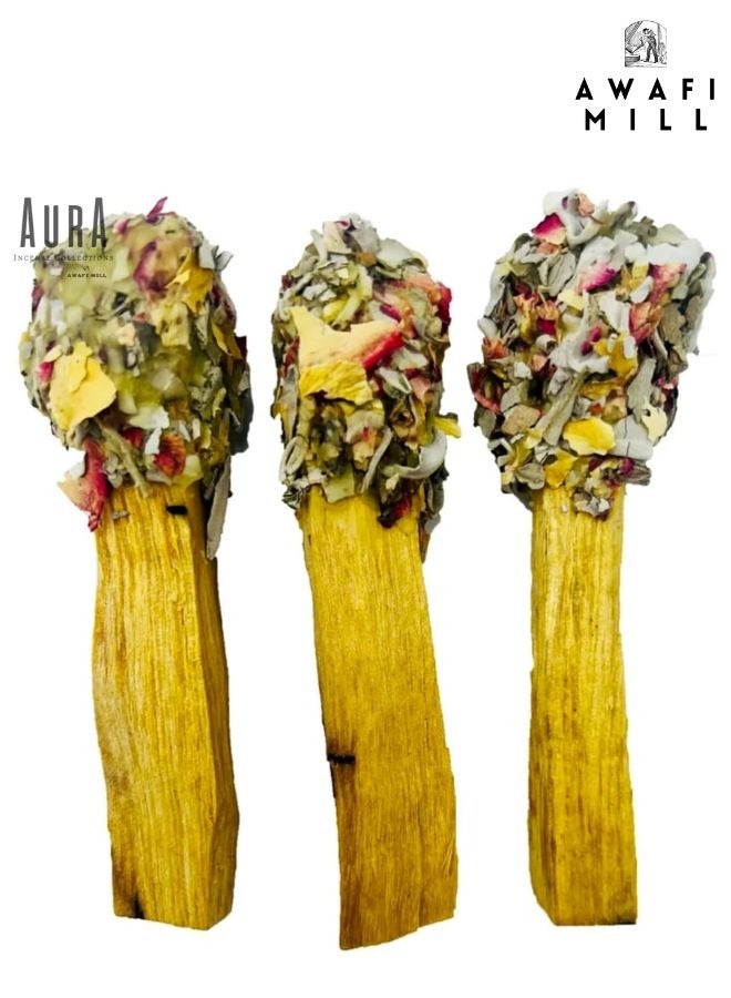 Awafi Mill Palo Santo Smudge Pops | Thoughtful Gift Ideas and Complete Smudge Kit - Image 2