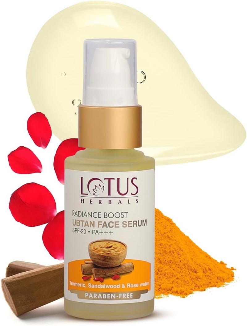 Lotus سيروم الوجه لوتس هيربالز راديانس بوست أبتان SPF 20 - Image 1