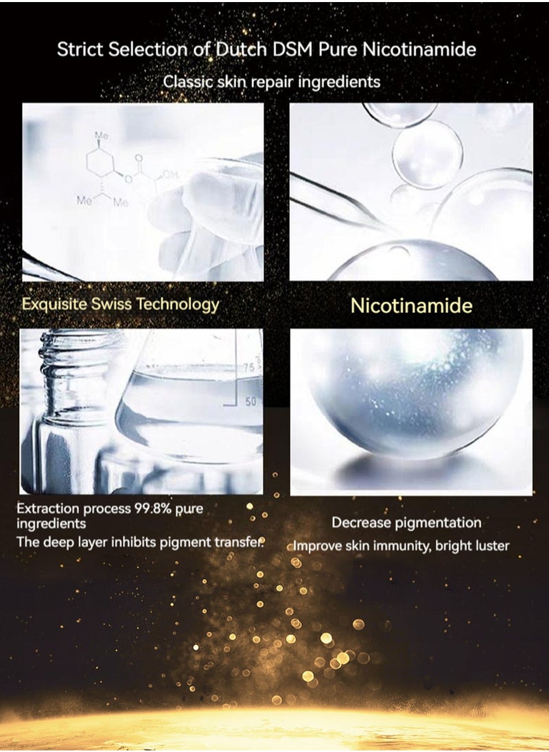Parfaite Essence - Revolutionary Niacinamide Brightening Ampoule to help smooth skin, eliminate dullness, reduce pigmentation, matte face serum