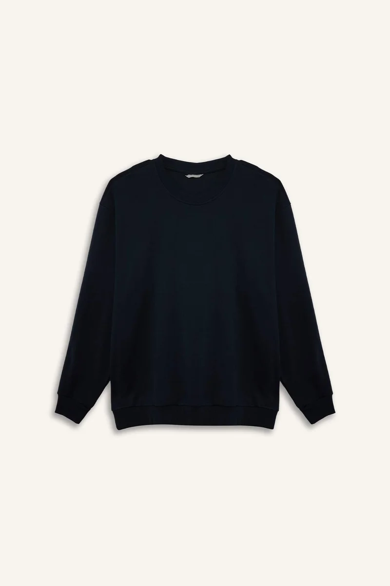 DeFacto Boxy Fit Long Sleeve Sweatshirt