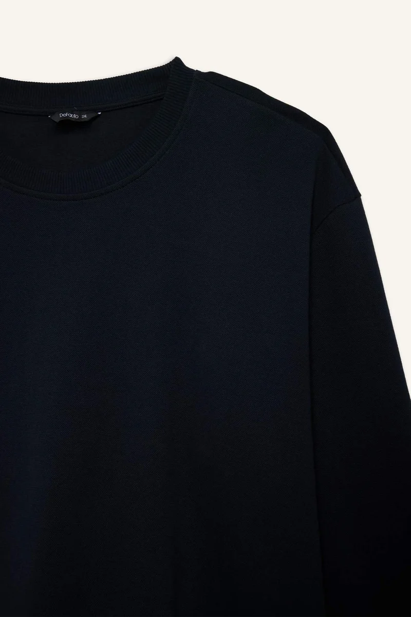 DeFacto Boxy Fit Long Sleeve Sweatshirt