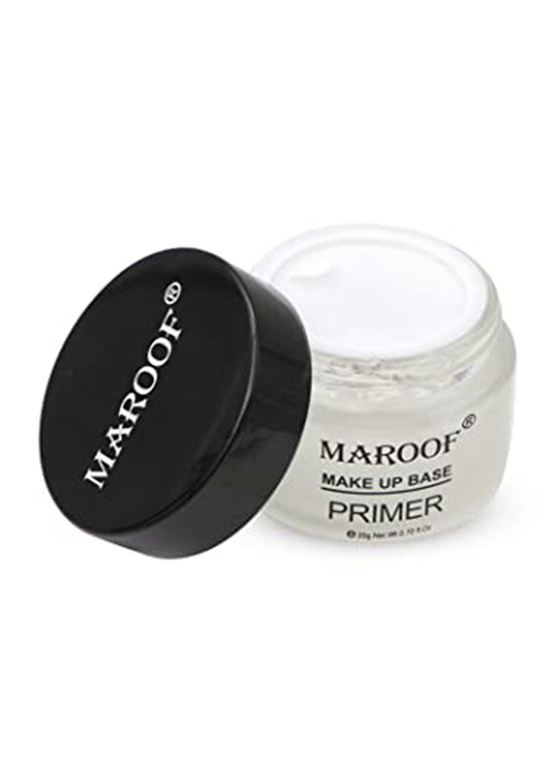 MAROOF Makeup Base Primer With Face Powder And SPF30 Liquid Foundation Combo Multicolour Pack of 3