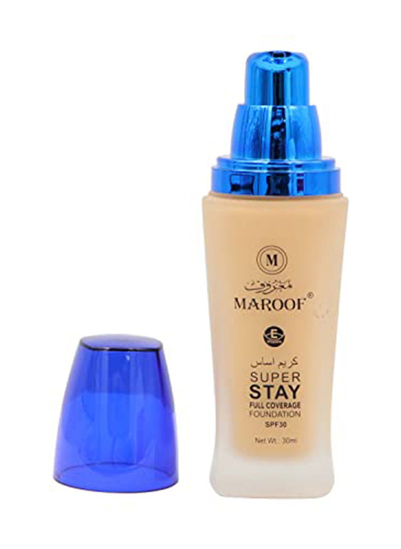 MAROOF Makeup Base Primer With Face Powder And SPF30 Liquid Foundation Combo Multicolour Pack of 3