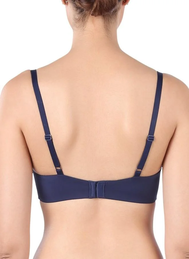 ترايامف Triumph Maximizer 118 Comfortable Padded Magic-Wire Push-Up Bra Blue Black