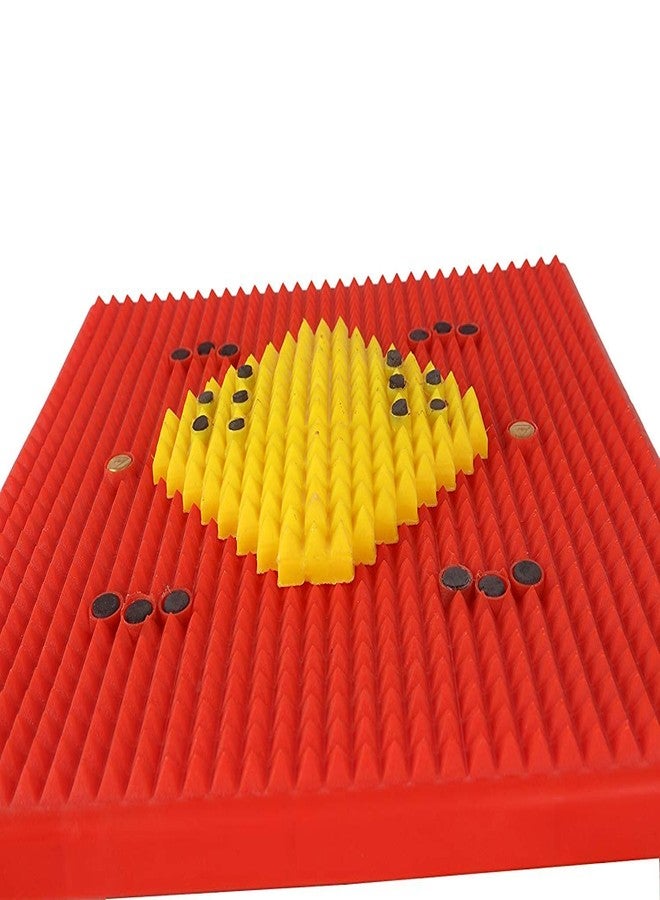 ACi ACUPRESSURE New Mat With Cooper Combination of Acupressure, Magnets & Pyramids Helps in Stress Relief And Other Diseases. - Image 3