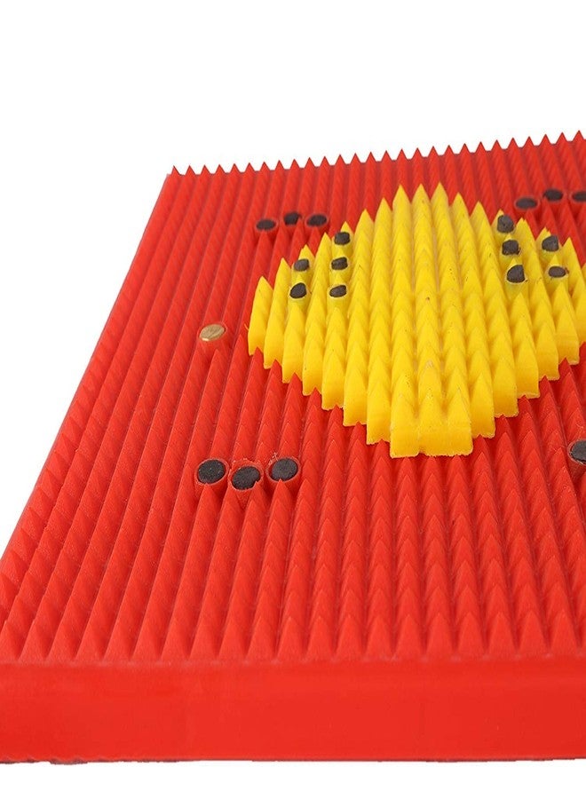 ACi ACUPRESSURE New Mat With Cooper Combination of Acupressure, Magnets & Pyramids Helps in Stress Relief And Other Diseases. - Image 4