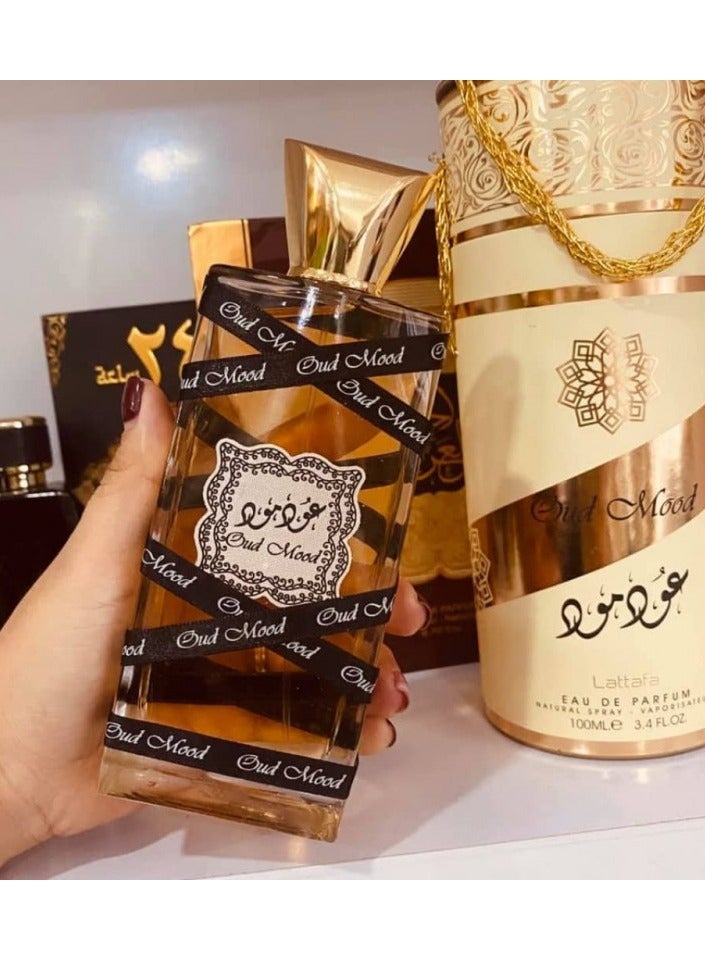 Lattafa Oud Mood EDP100ml - Image 4