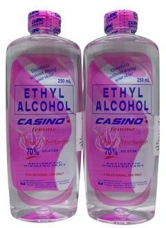 Casino ETHYL ALCOHOL CASINO FEMME DUAL MOISTURIZER 250ml X 2  - Image 1