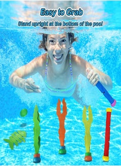 Jasonwell Jasonwell Pool Diving Toys Games - 31 PCS Swimming Pool Toys for Kids Teens with Diving Rings Dive Sticks Underwater Treasures Toypedo Bandits Fish Toys etc Fun Water Swim Toys for Boys Girls Adults  - Image 3