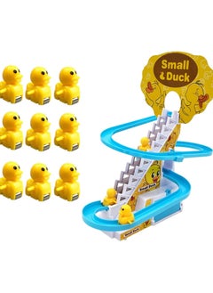 Cool Baby Electric Penguins Stair Climb Track Toy Helps Color Recognition Multicolored For 3+ Years Kids  - Image 1