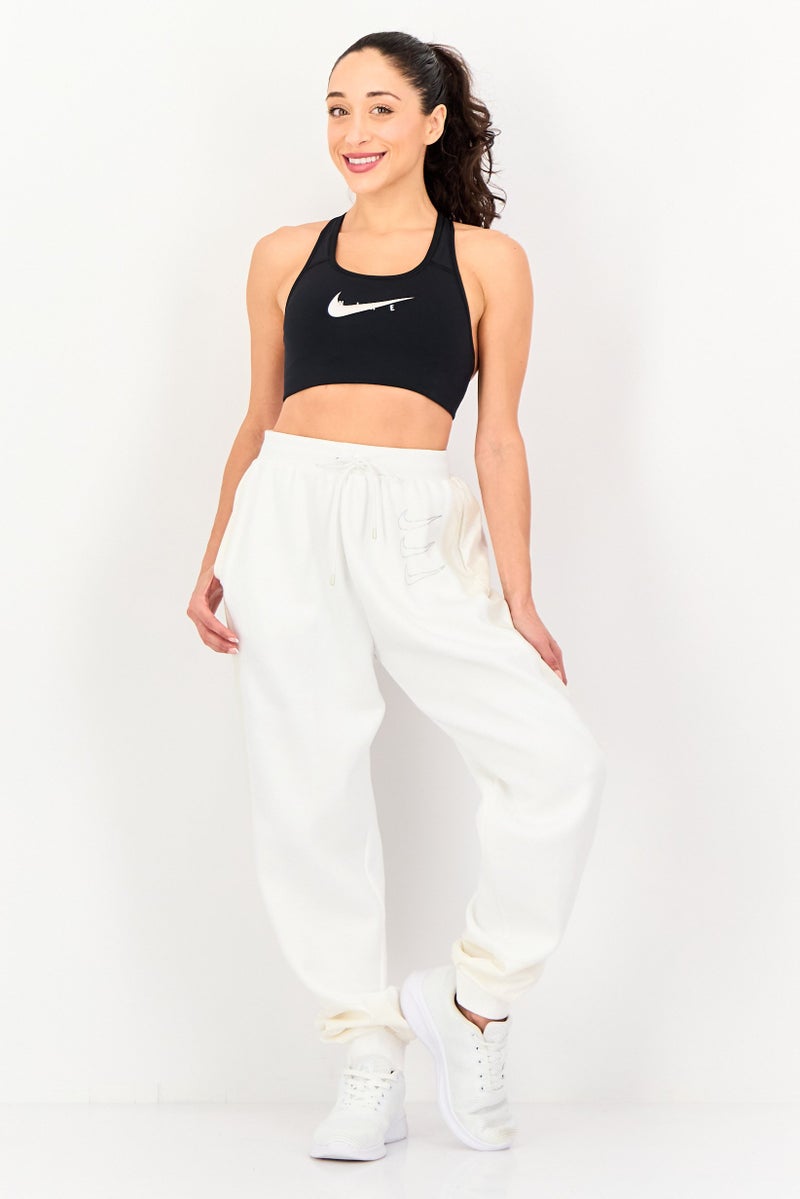 Nike Women Oversized Fit Outdoor SweatPant, Off White - Image 3