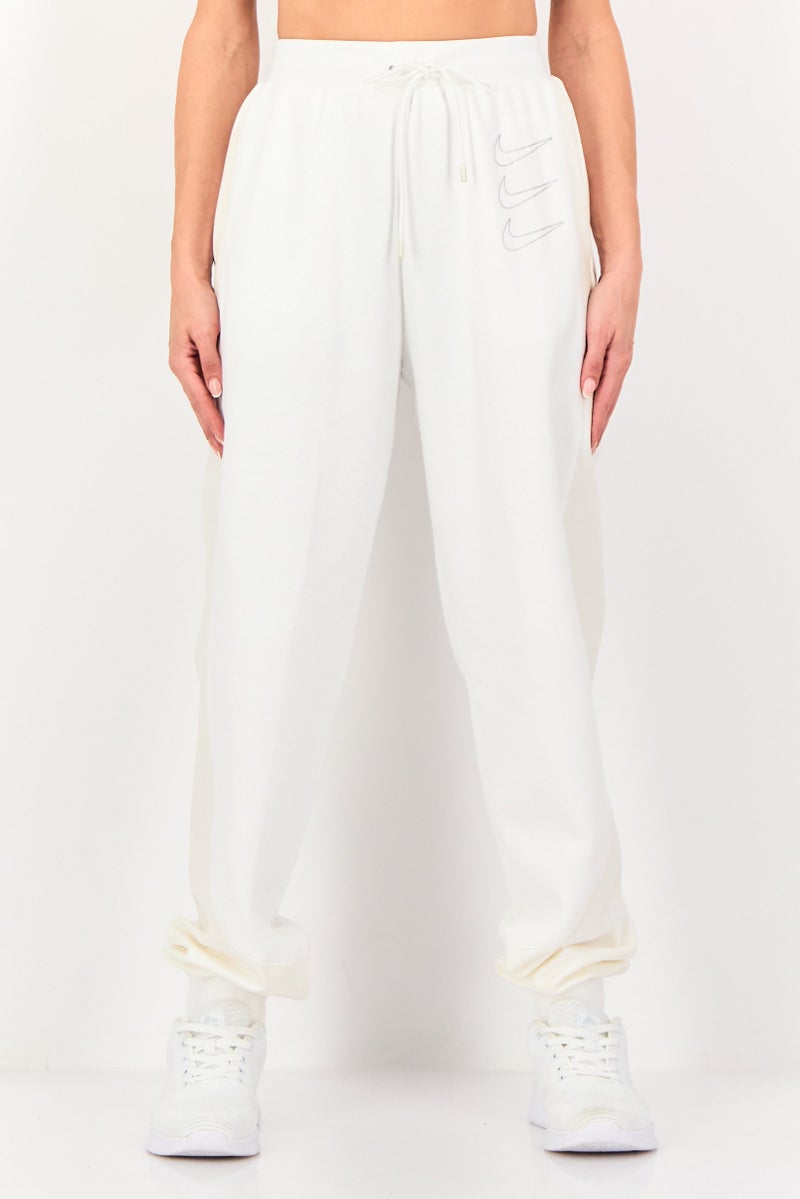 Nike Women Oversized Fit Outdoor SweatPant, Off White - Image 1