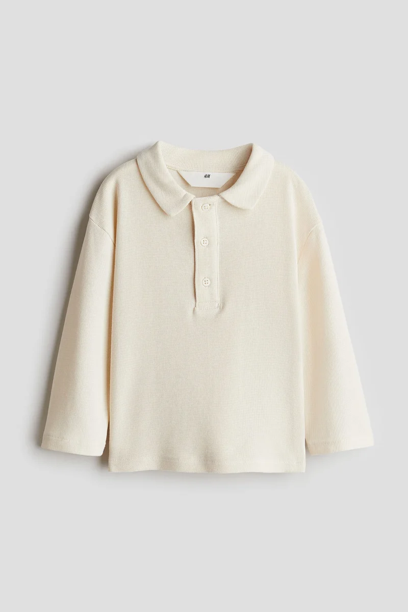 H&M Long-Sleeved Polo Shirt