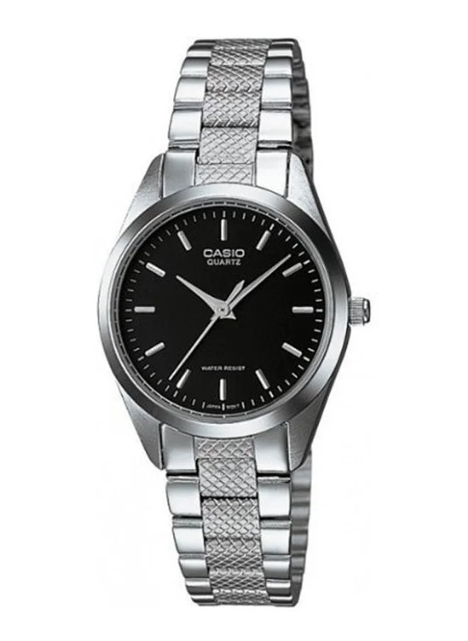 كاسيو Women's Analog Display Watch With Silver Stainless Steel Strap - LTP-1274D-1A
