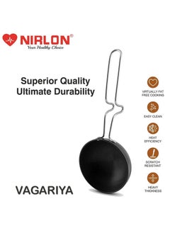 NIRLON Hard Anodised Tadka Pan/Vagariya with Handle/Gas StoveTop Compatible, Size 10 CM - pzsku/ZF6622EEA903F4527A968Z/45/_/1740118814/25ee63a9-e2b7-41c1-a1bc-e25b142ab3d0