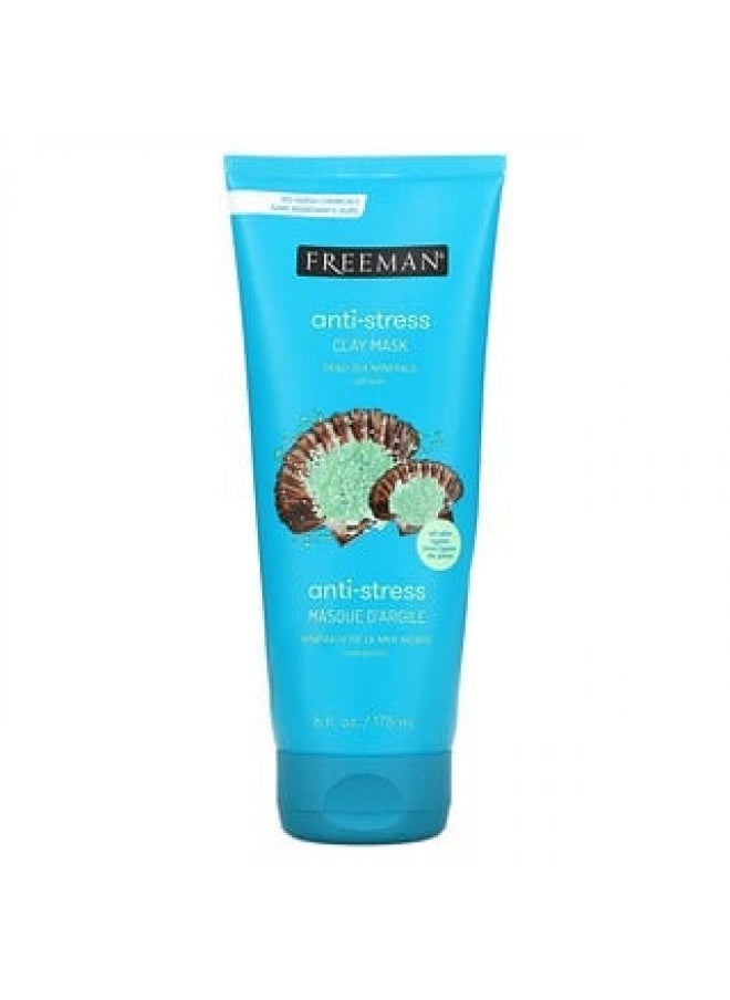 Freeman Beauty Freeman Beauty Feeling Beautiful Anti-Stress Clay Beauty Mask Dead Sea Minerals 6 fl oz (175 ml) 