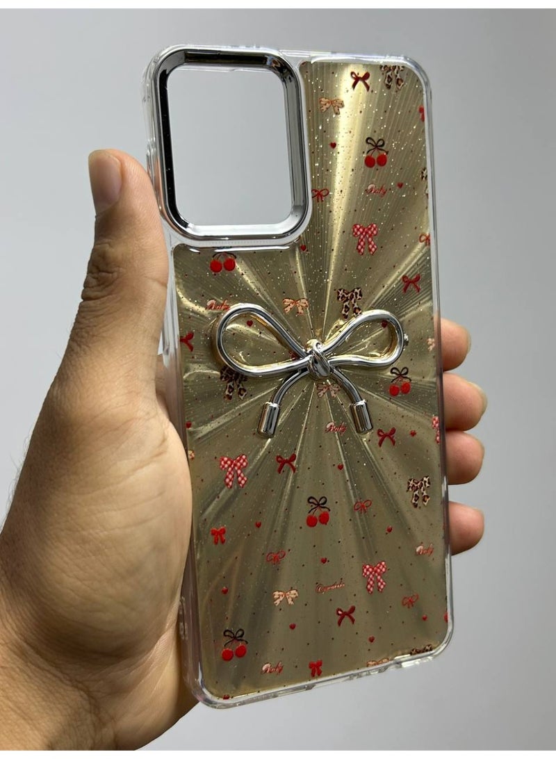 غطاء خلفي علي شكل فيونكا متوافق مع هاتف Samsung A12 - M12 - Image 1