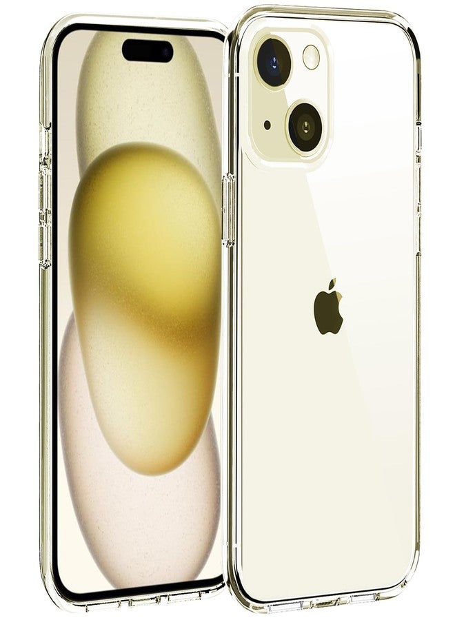 TENOC Phone Case Compatible with iPhone 15, Clear Case Shockproof Protective Bumper Slim Cover for 6.1 Inch - Image 1