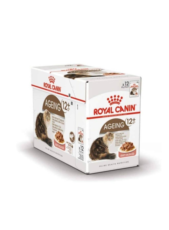 رويال كانين تغذية صحة القطط - طعام رطب للقطط بعمر ١٢+ - أكياس - ١٢ × ٨٥ جم - Image 3