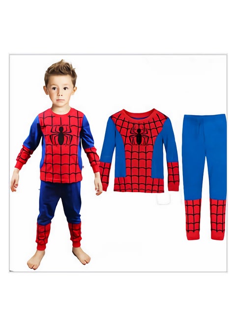 Spider-Man costume for kids - cute design for parties and events-Suitable for 8-9 years old