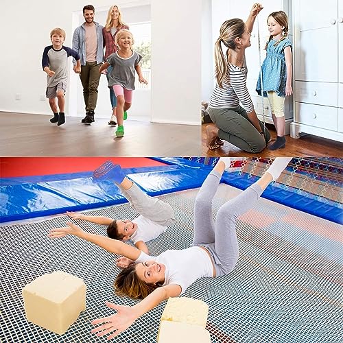 SkiBeaut 6 Pairs Trampolines Socks for Kids Ankle Grip Non Slip Children Crew Socks for Boys and Girls 6-9 Years - Image 5