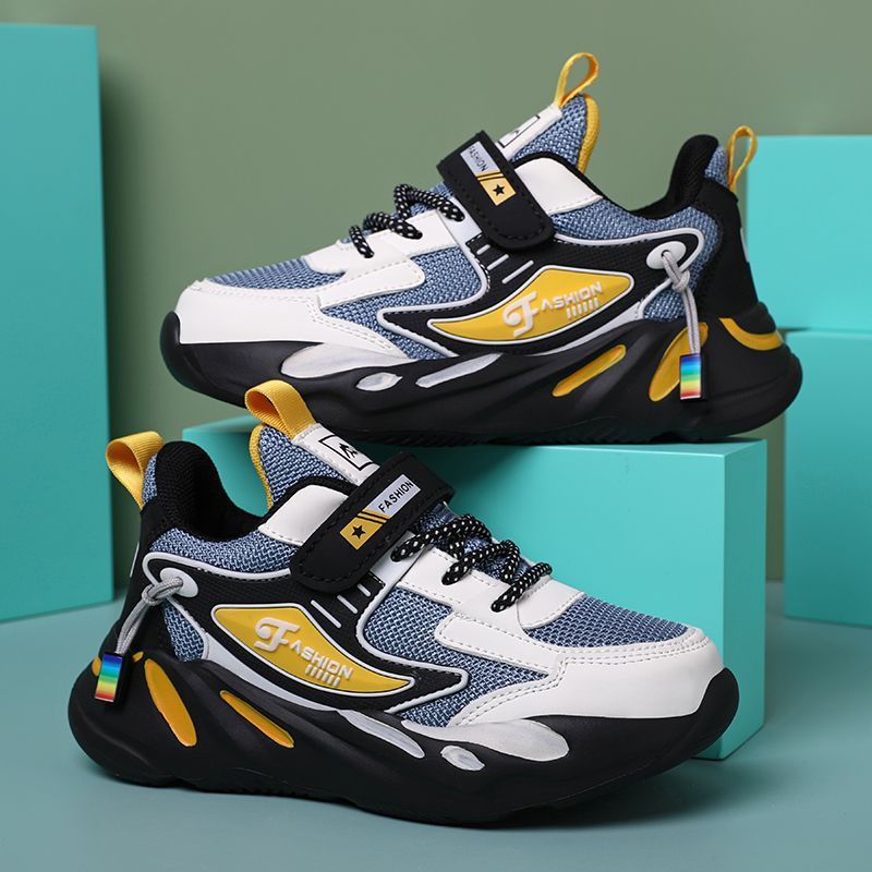 Boys Shoes Children'S Cotton Shoes Waterproof Non-Slip Men'S Big Children'S Fleece-Lined Thickened Warm Middle And Big Children'S Men'S Shoes Winter - Image 1