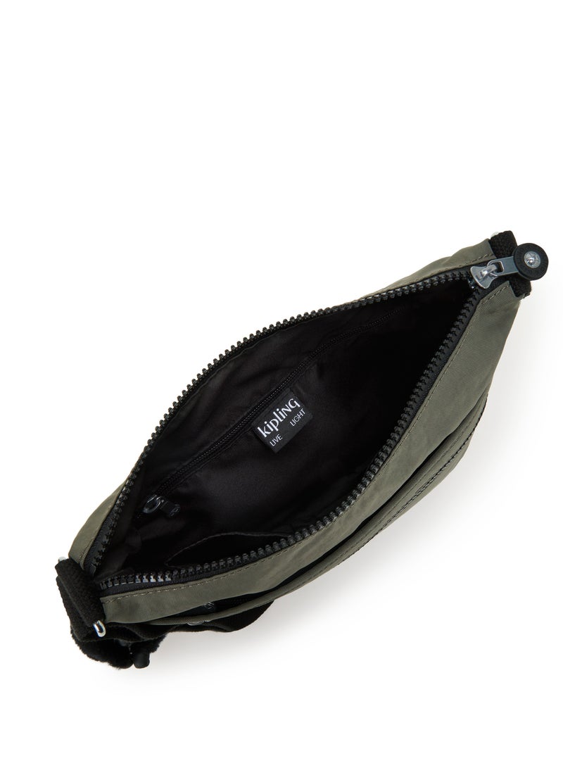 kipling Arto Shoulder Bag Across Body Green Moss - Image 3