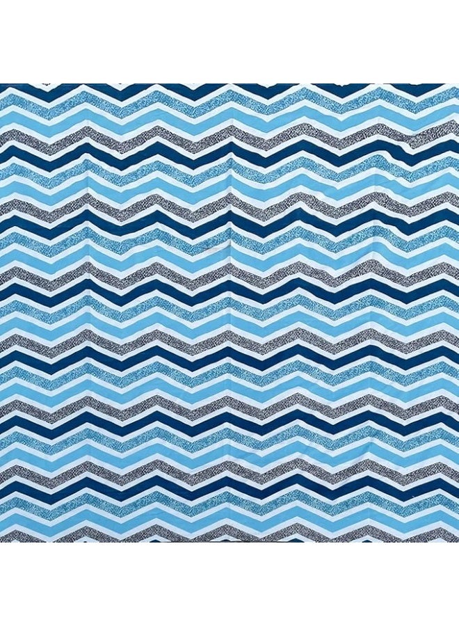 Urban Magic Urban Magic 130 TC Microfiber  Printed Flat Bedsheet  - Image 4
