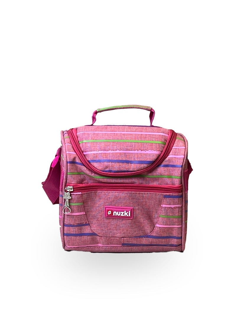 nuzki Nuzki Kids Backpack for Students , Backpack for Girls and Boys, 18 Inch Trolley School Backpack with Pencil Case Lunch Bag, 3 in 1 Bookbag Set for School Kids Trolley Travel Bag - Image 4
