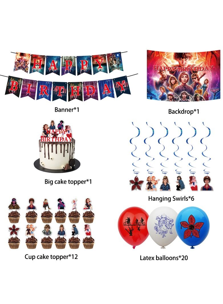 Stranger Things Birthday Party Decorations - Image 2