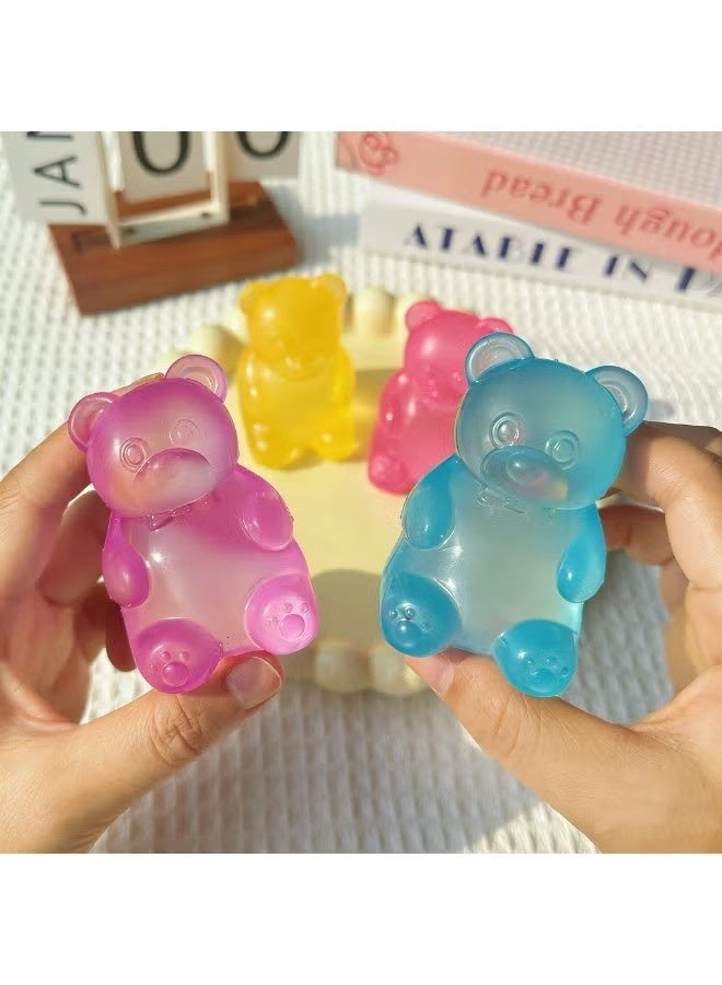 Uliova Bear Squishy Toy Slow Rising Stress Relief Squeeze Fidget Toy, Cute Sensory Toy For Kids Adults, Birthday Party Gift - Image 5