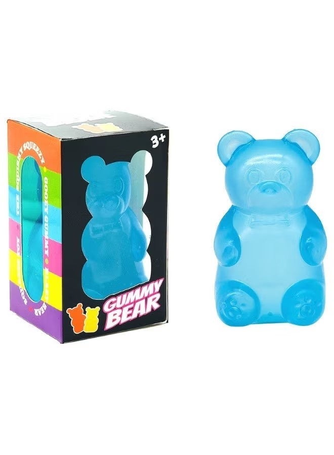 Uliova Bear Squishy Toy Slow Rising Stress Relief Squeeze Fidget Toy, Cute Sensory Toy For Kids Adults, Birthday Party Gift - Image 1
