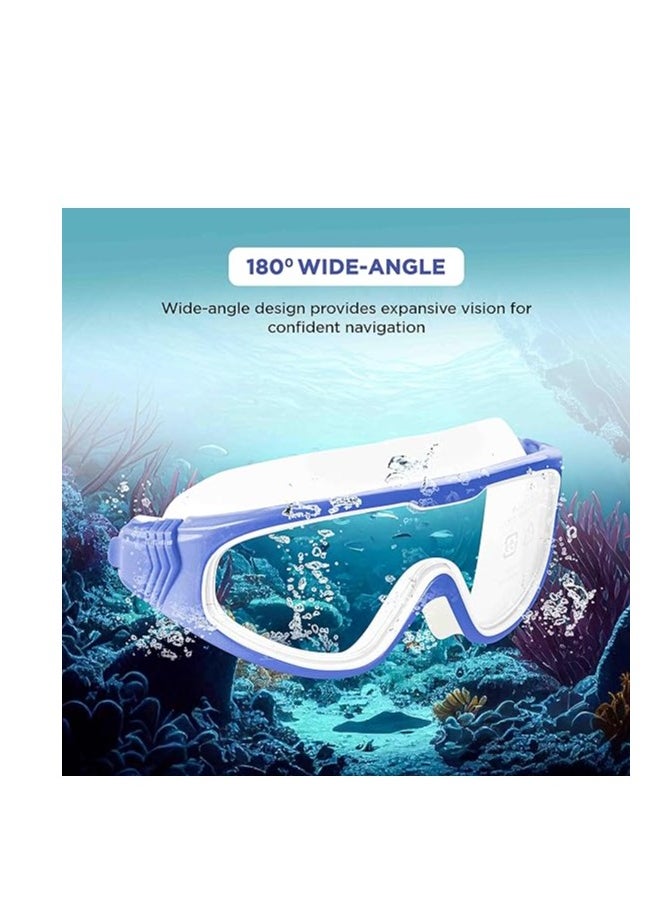 ENDLESS  - EL1009 Premium Swimming Goggle with Anti-Fog and UV Protection | Material : Silicon, PU | Stylish Big Frame for more Visibility | Soft Silicone Gasket for Leak Proof | With Hard Case - Image 1