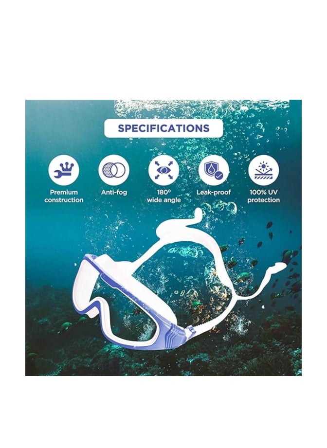 ENDLESS  - EL1009 Premium Swimming Goggle with Anti-Fog and UV Protection | Material : Silicon, PU | Stylish Big Frame for more Visibility | Soft Silicone Gasket for Leak Proof | With Hard Case - Image 1