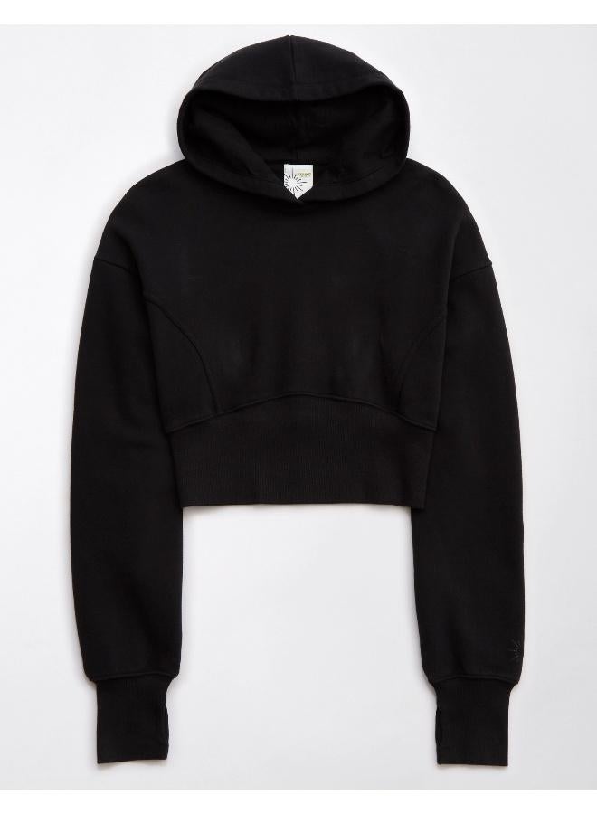 Aerie Offline By Throw-Back Cropped Sweatshirt  - Image 3
