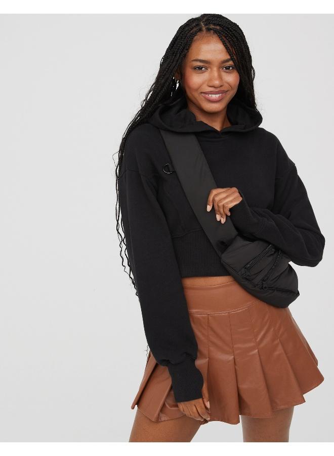 Aerie Offline By Throw-Back Cropped Sweatshirt  - Image 5