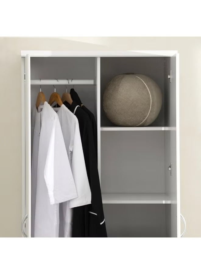 SULSHA 2 Door Wooden Wardrobe | Cabinet | Cupboard Engineered Wood Perfect Modern | Stylish Heavy Duty - Image 3